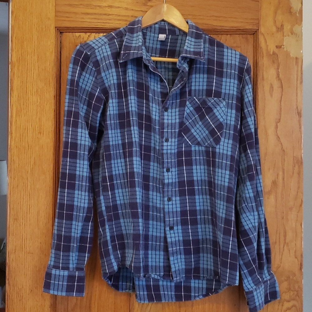 American Apparel flannel, button down